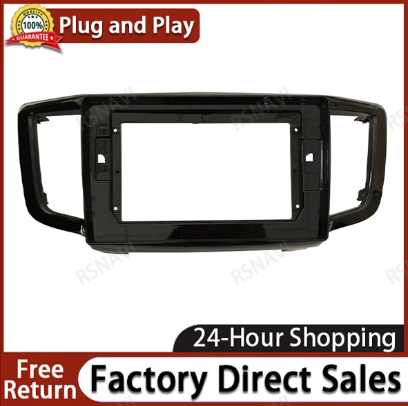 Car Radio Dash Panel Facia For HONDA Odyssey 2013 2014 2015 2016 2017 Auto Stereo Mount Bezel Faceplate Frame Kit