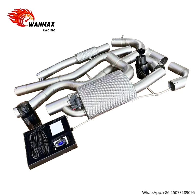 

High Performance 304ss Valved Muffler Exhaust Catback Tuning System for G22 420 I B48 4 Cylinder 2022