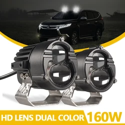 12V/24V LED Spotlight fog Lights Bar Car Motorcycle Flood Work Lights for SUV ATV Off Road 4x4 Accessories Truck Tractor Tuning