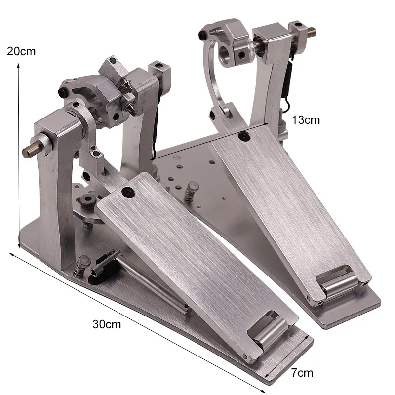 Drum set double pedal, jazz drum double pedal, pedal drum practice, mallet instrument accessories