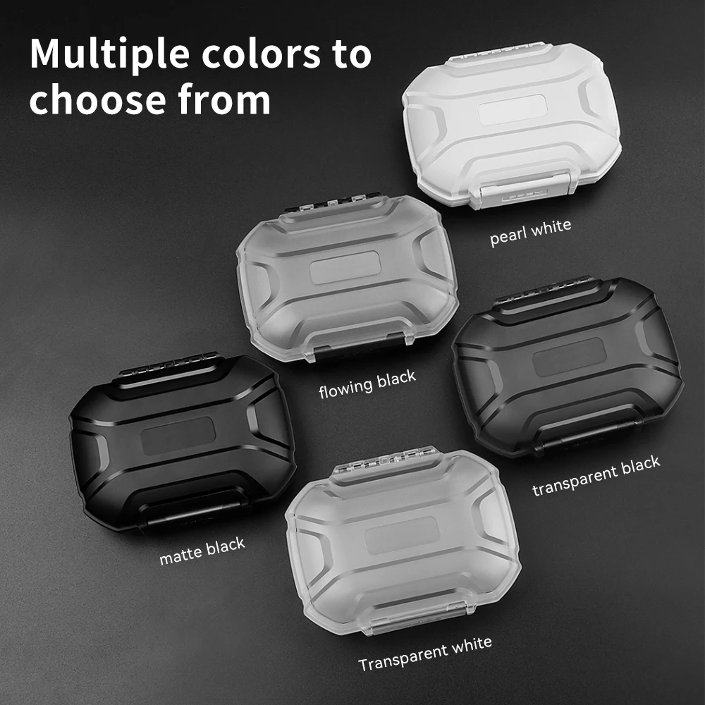 شفافة المحمولة سماعة Sesin صندوق تخزين سماعات الأذن الغبار و مقاوم للماء ل مساعدات للسمع شاشات سماعات التخزين