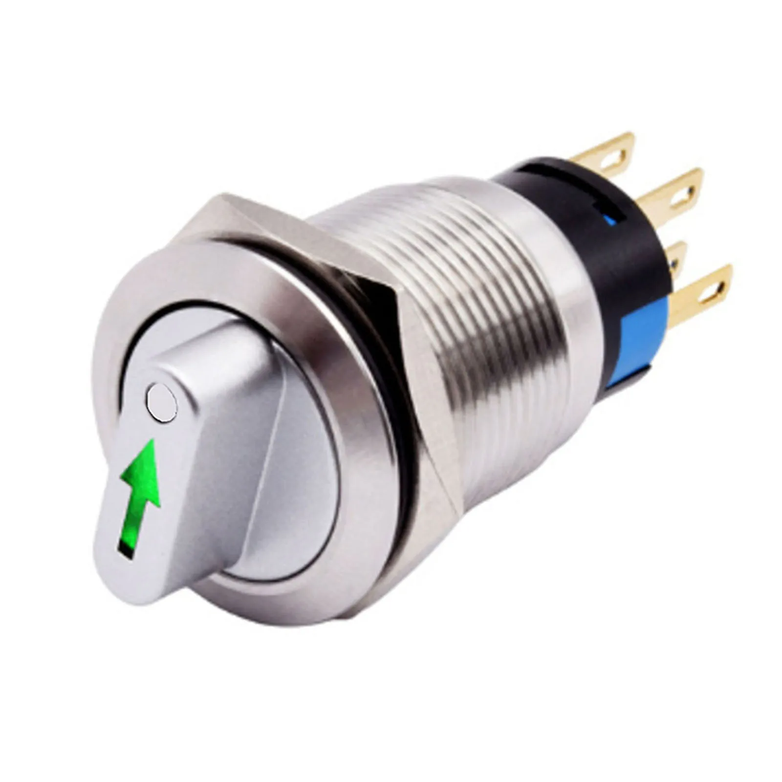 110-220V Switch Latching Switch Easy Installation Electrical Life 100000 Cycles LED Indicator For Industrial Use