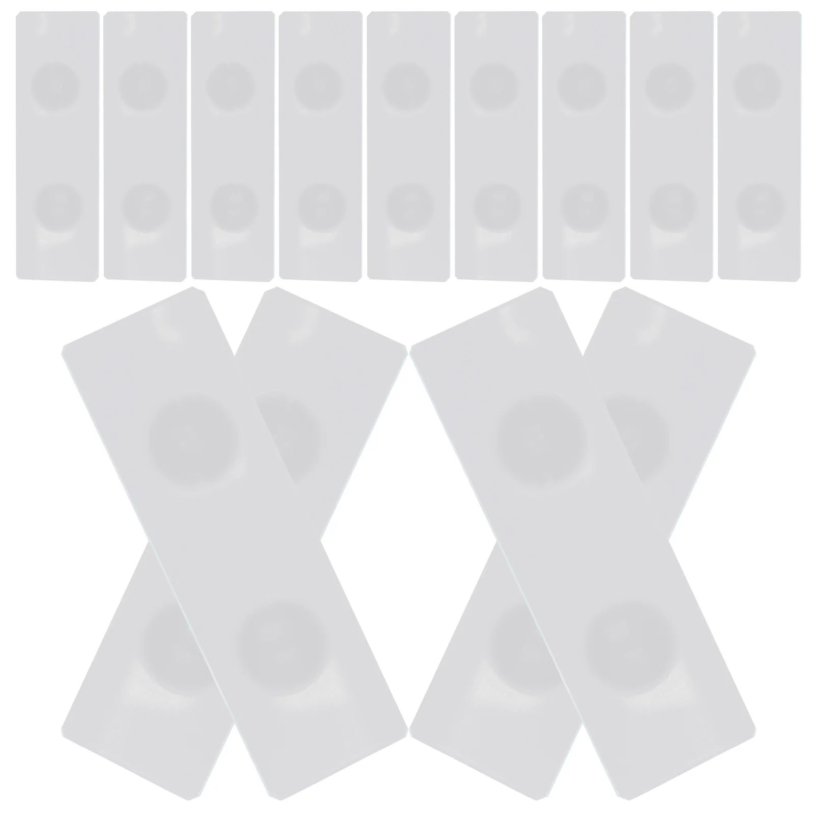 

50Pcs Laboratory Glass Microscope Slides Double Concave Smooth Safe Surface for Aquatic Specimens High Quality Microscopes Glass