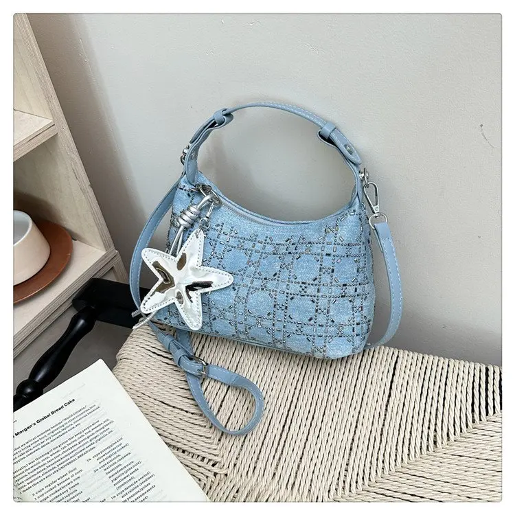 ボヘミアンサマービーチ織りバッグ-通気性のある織りデザイン-スタイリッシュなクロスボディバッグ-休暇やアウトドア旅行に最適