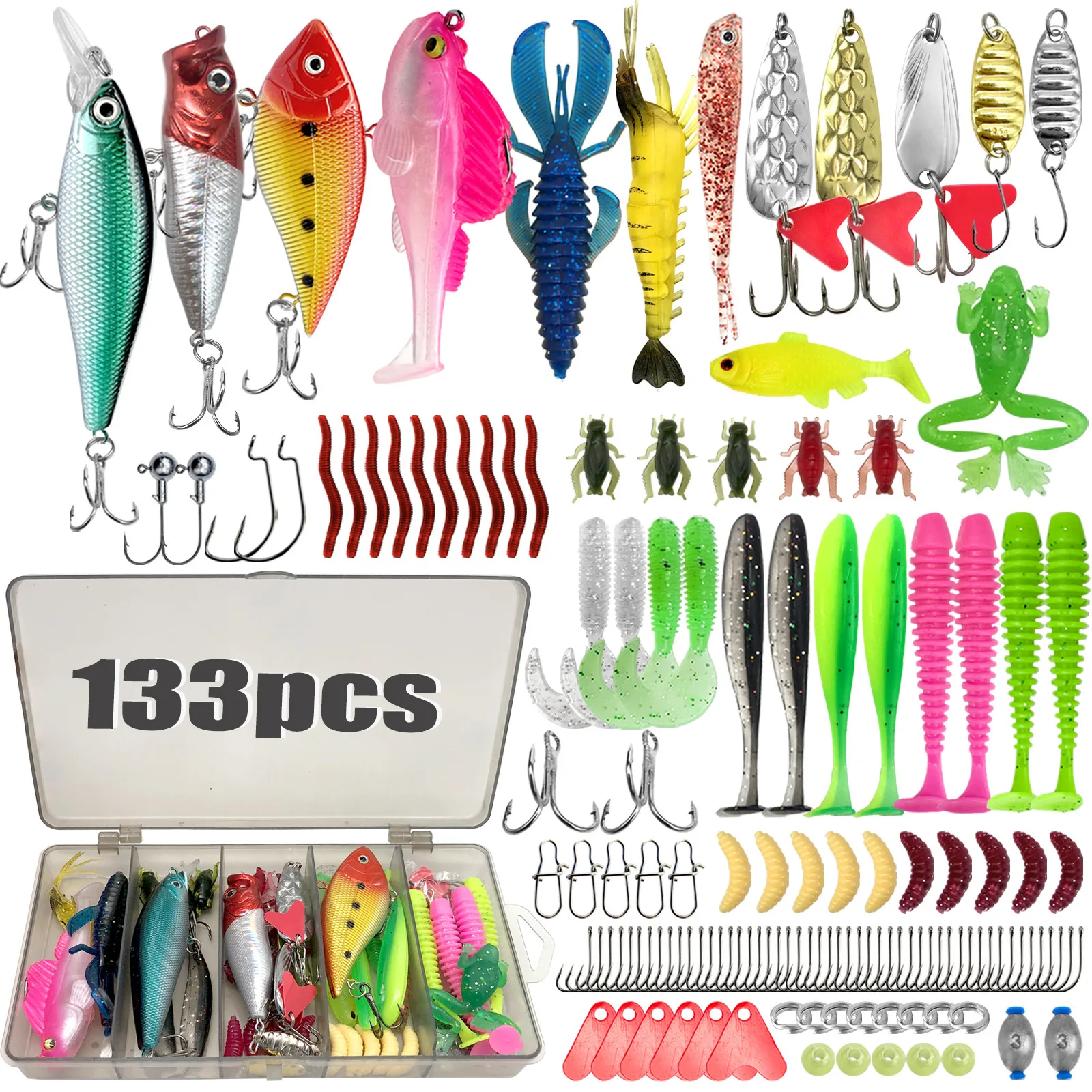 409/239/193/133/83pcs Fishing  - огляд і ціна Fishing Equipment For Trout