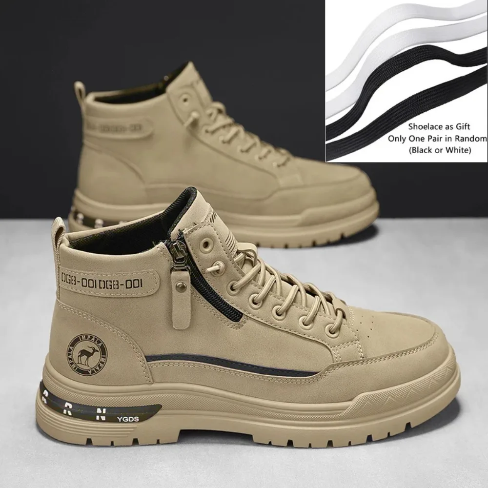 

Mens Boots Casual Winter Shoes Leather Ankle Cowboy Combat Tactical Chelsea Hiking Outdoor Sneakers Designer Luxury Tennis