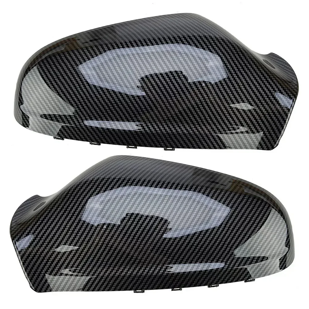 

Sleek and Sporty Enhance Your Vehicle's Look with Set of 2 ABS Door Wing Mirrors in Carbon Fiber Style For Astra H
