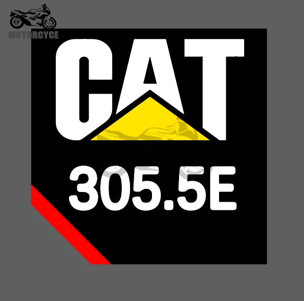 

Personalized CAT Excavator Decal CAT 305.5E Stickers Waterproof, Sunscreen, and Scratch Resistant High-quality Decals