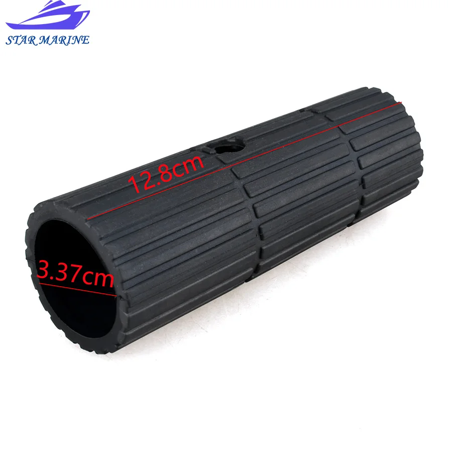 6G1-42177-00 664-42119-00 RUBBER,HANDLE And Nylon Grip Steering Handle For Yamaha Outboard Parts Parsun Hidea 3HP-90HP F30-F115