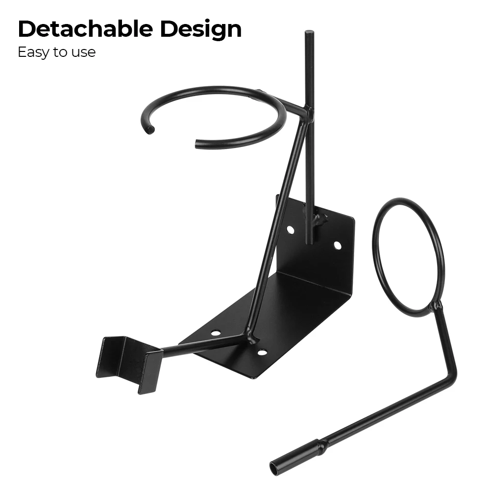 Steel Storage Rack Spray Gun Accessories Household Car Paint Sprayer Stand Bracket Paper Funnel Rack Spray Gun Holder