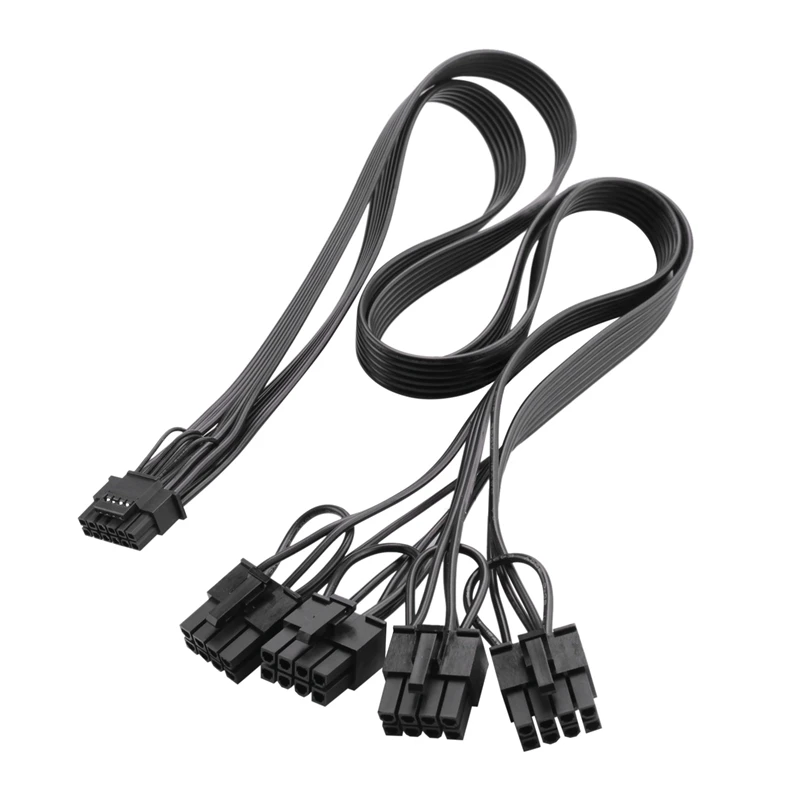 4X8-Pin To GPU 16 Pin (12+4) Male Cable PCI-E 5.0 Cable For Corsair PSU 600W Adapter Cable