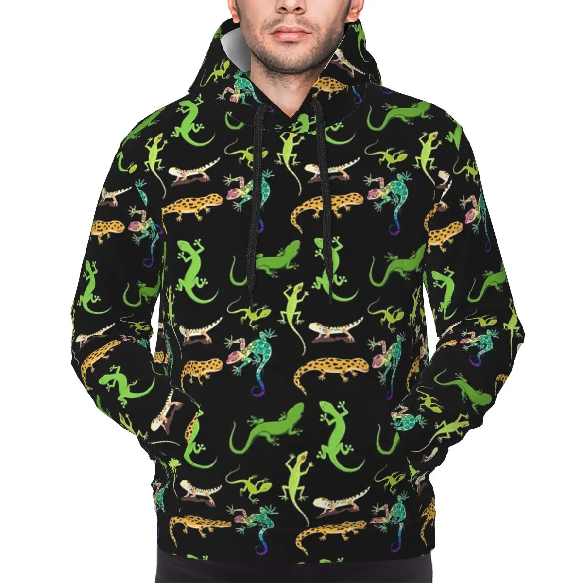 

Gecko-Лучший подарок для любителей геккона, толстовки, пуловер в стиле хип-хоп, осень-зима, мужская и женская толстовка, топы с длинными рукавами