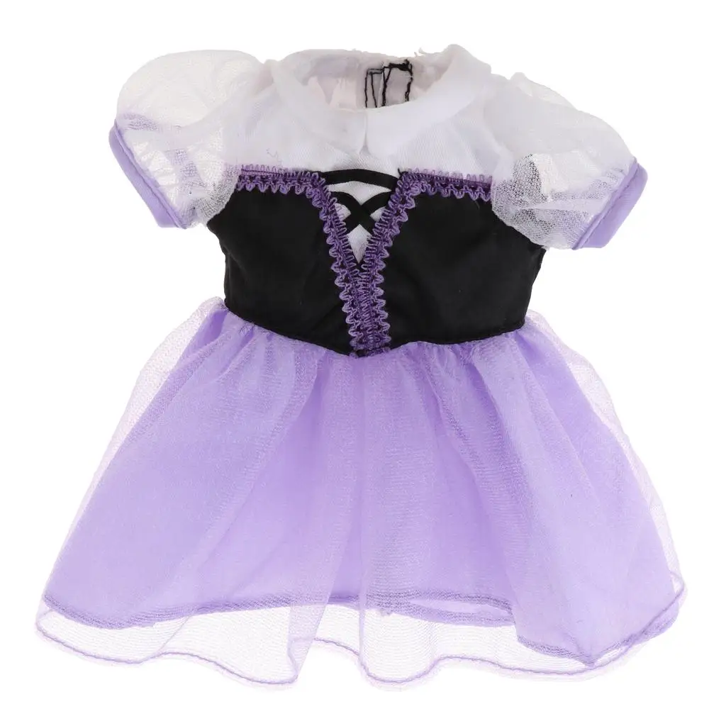 

Handmade Doll Outfit Dress Designer Princess Skirt Cotton Doll Clothes for Mellchan Doll Wedding Party