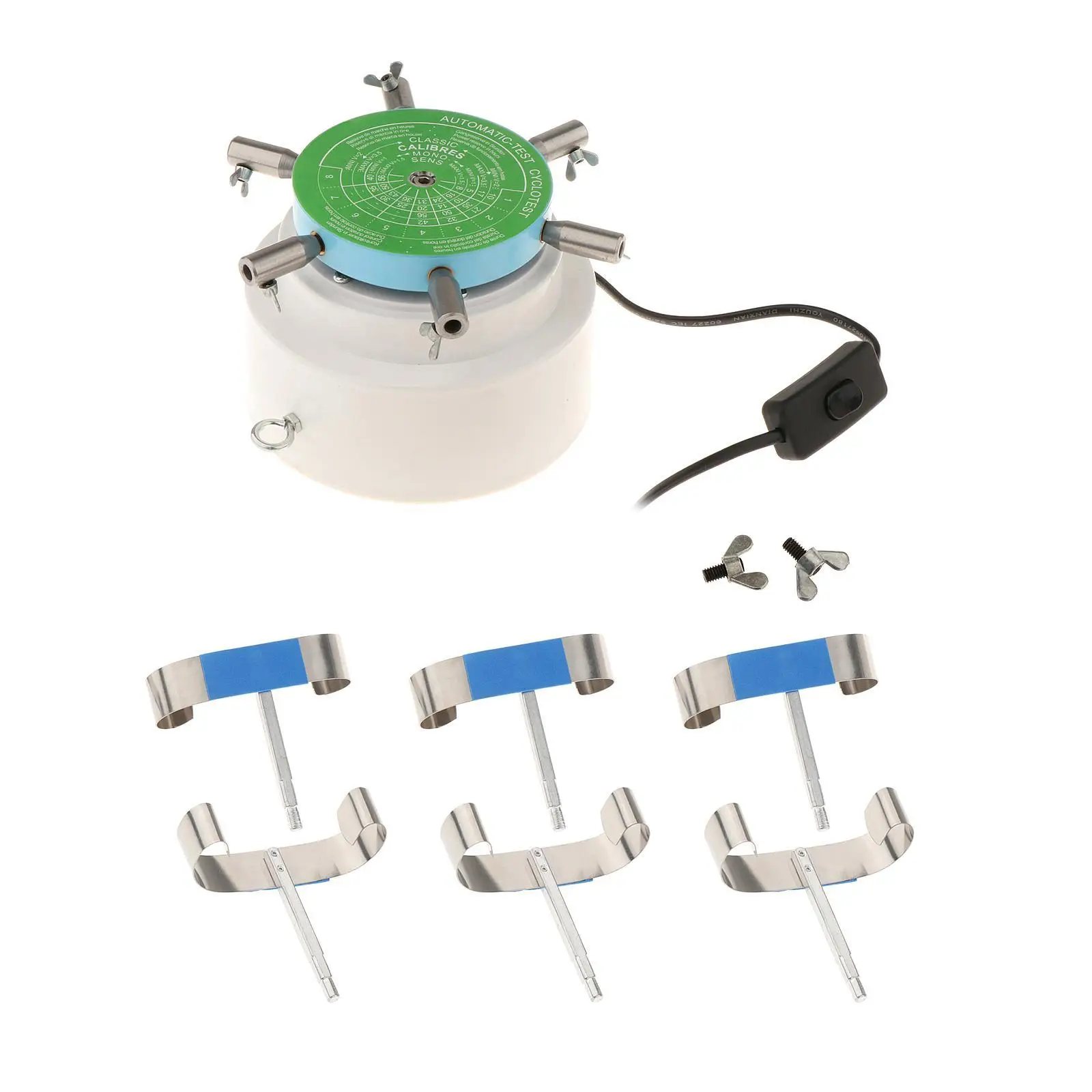 Automatic Watch Tester Watch Shaker Professional for Six Watches Universal Watch Repairing Tool 110V Mechanical Watch Winder