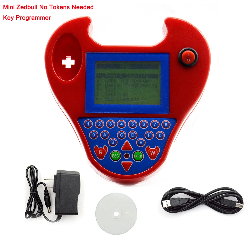 Auto Key Programmer V48.99 V46.02 SBB PRO2 Cover Most Of Cars Key Maker Red Smart Mini Zedbull No Limited Token Transponder Tool