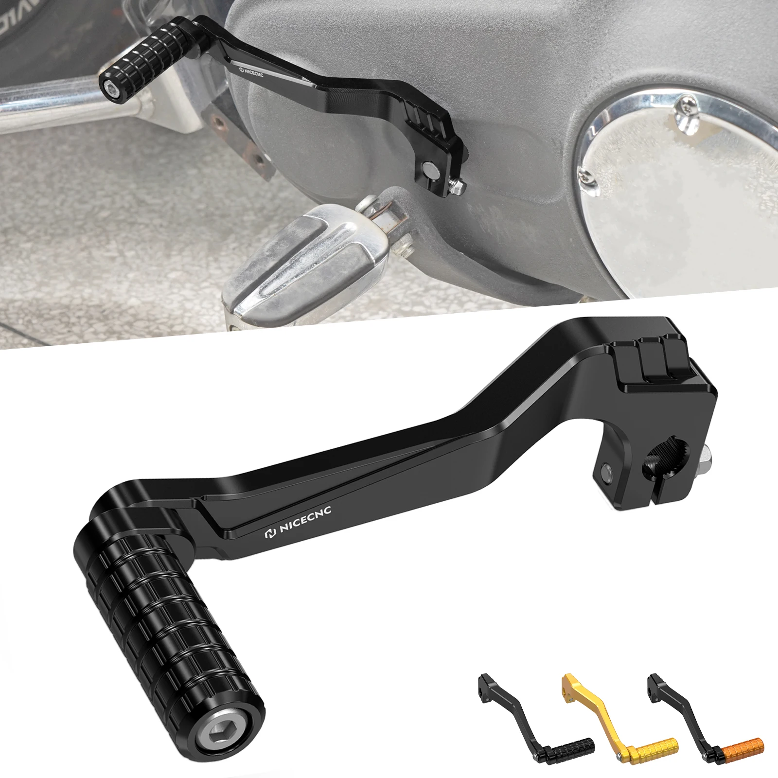 

33900147 Gear Shifter Shift Lever for Harley Dyna Street Bob FXDB Fat Bob FXDF Low Rider FXDL Super Glide FXD Wide Glide FXDWG