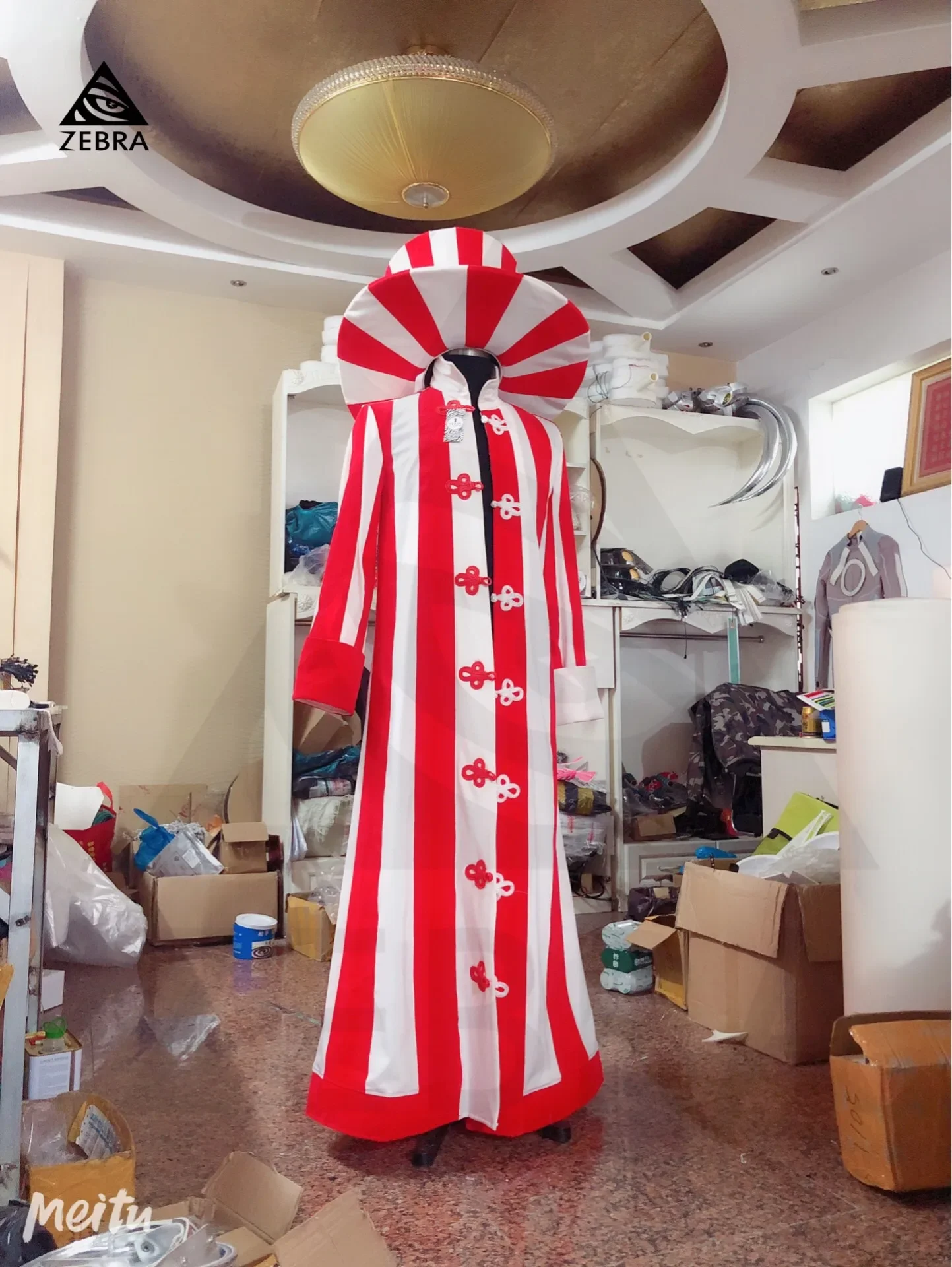 Christmas Party Club Show gentleman Flag line Cosplay Costume New Year Christmas Halloween festival show outfit