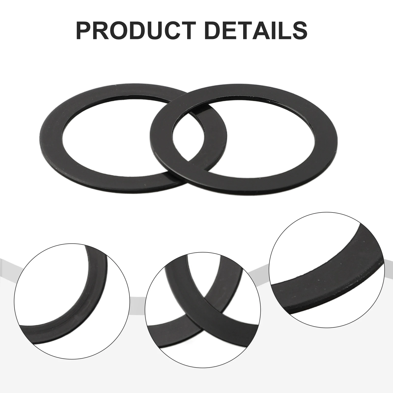 2 Pcs Washer Spacer Seal Rings Set Bicycle Bottom Bracket Axle Washer Spacer Adapter For Shimano-24mm Bike Part Accessoories