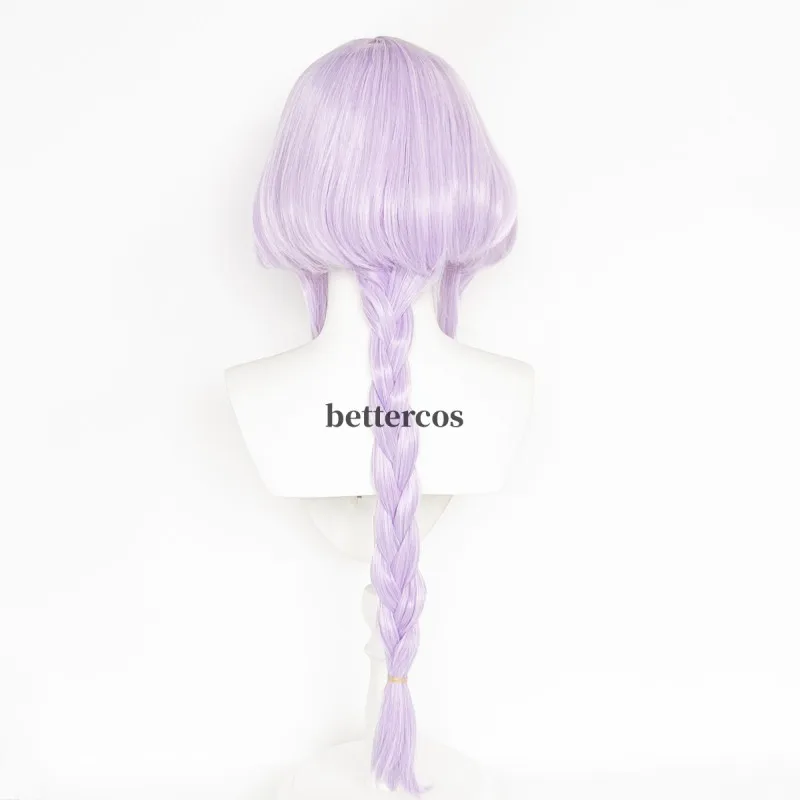 Qiqi Cosplay Wig Light Purple Wig Cosplay Anime Cosplay Wigs Heat Resistant Synthetic Wigs