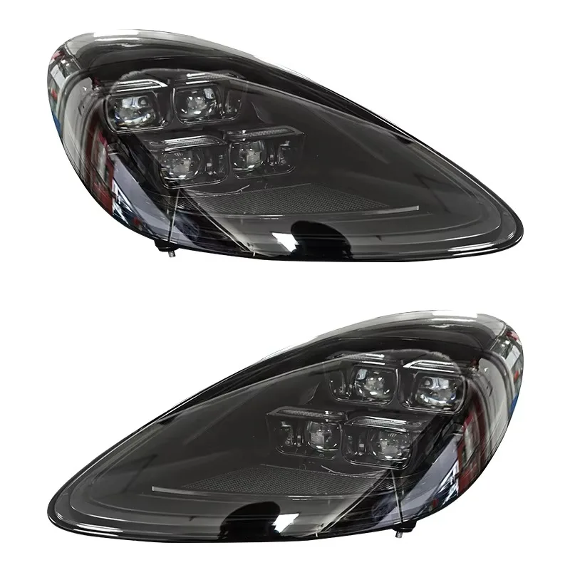 2024 Matrix Style LED Headlights, High Bright DRL Light, Waterproof Auto Front Lamp Mod 2016-2024