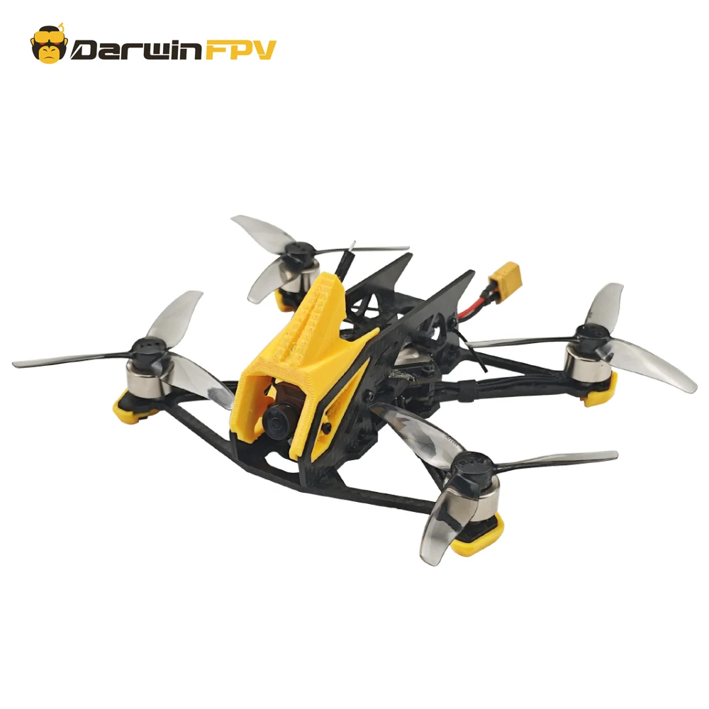DarwinFPV BabyApe III Dron FPV Freestyle de 3 pulgadas, cuadricóptero RC de largo tiempo de vuelo HD VTX, Dron de alto rendimiento para principiantes