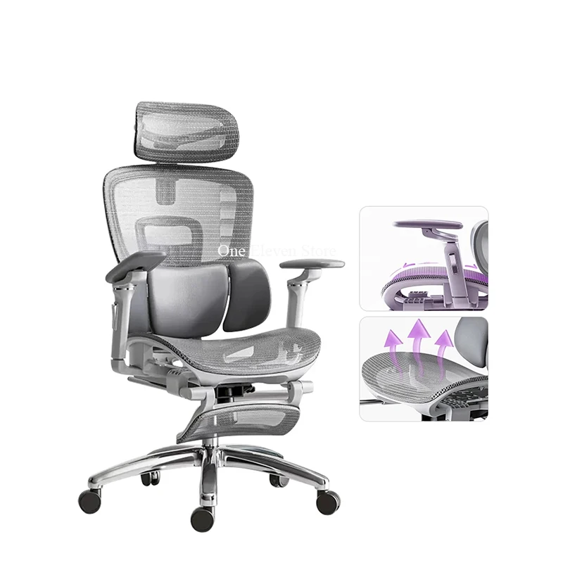 Floating Office Chair Wing Waist Support Ergonomic Computer Gaming Chair 115° Reclining 7D Armrest 4D Headrest Muebles Furniture