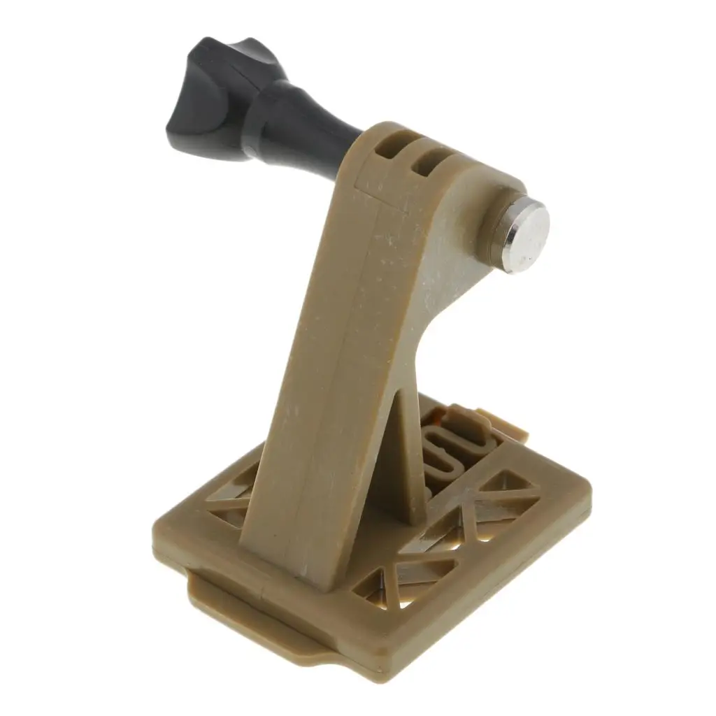 Universal NVG Helmet Mount Adapter Bracket for Gopro Camera Brown