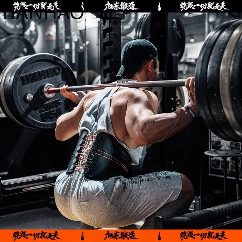 Pulley force training waist belt, special waist belt for strength training