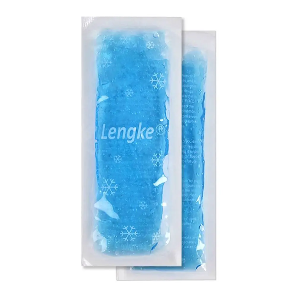 1Pcs 50g Diabetic Insulin Cooling Bag Cold Gel Ice Pack Protector Pill Refrigerated Ice Pack Cooler Insulation Organizer Case