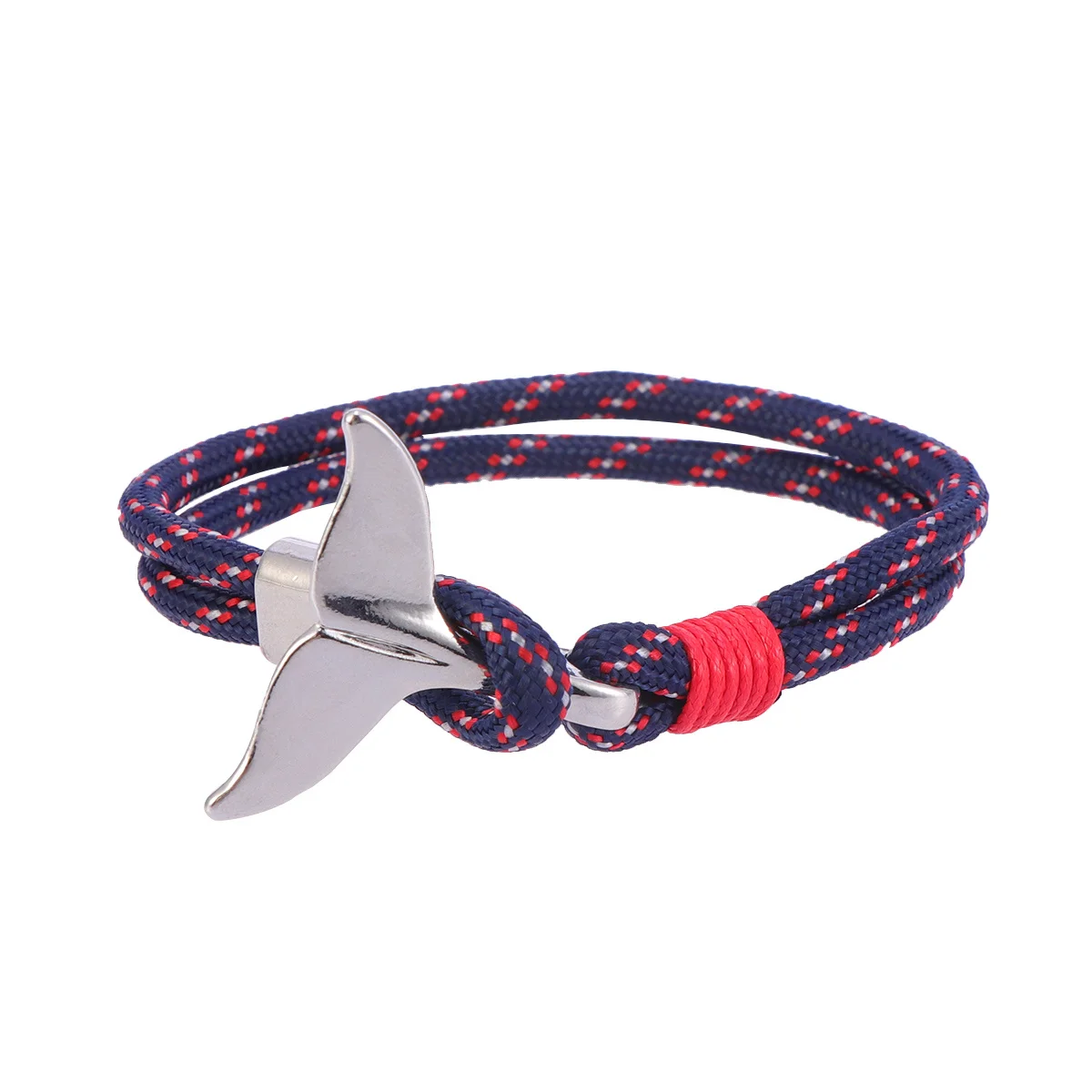 Bracciale a coda di pesce Catena intrecciata alla moda da donna Ciondolo adorabile Gioielli creativi Regalo per le sue ragazze Decorazione per braccialetti da indossare ogni giorno per feste