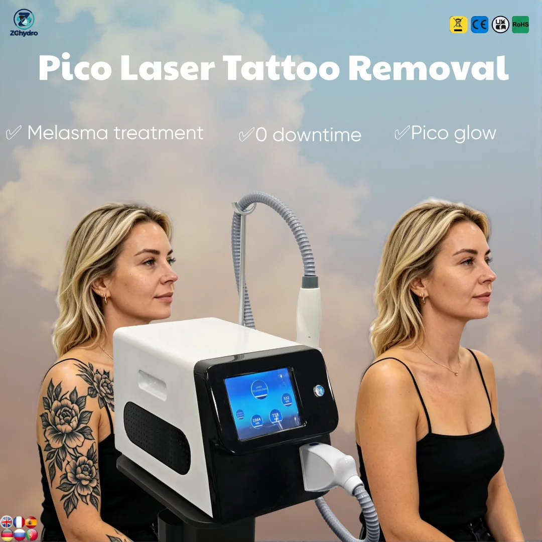 Ultimate Pico Machine for Tattoo Removal and Skin Rejuvenation Safe and Effective for All Skin Types Fade Surface Pigment Mark C