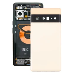 For Google Pixel 6 Pro Battery Back Cover with Middle Frame