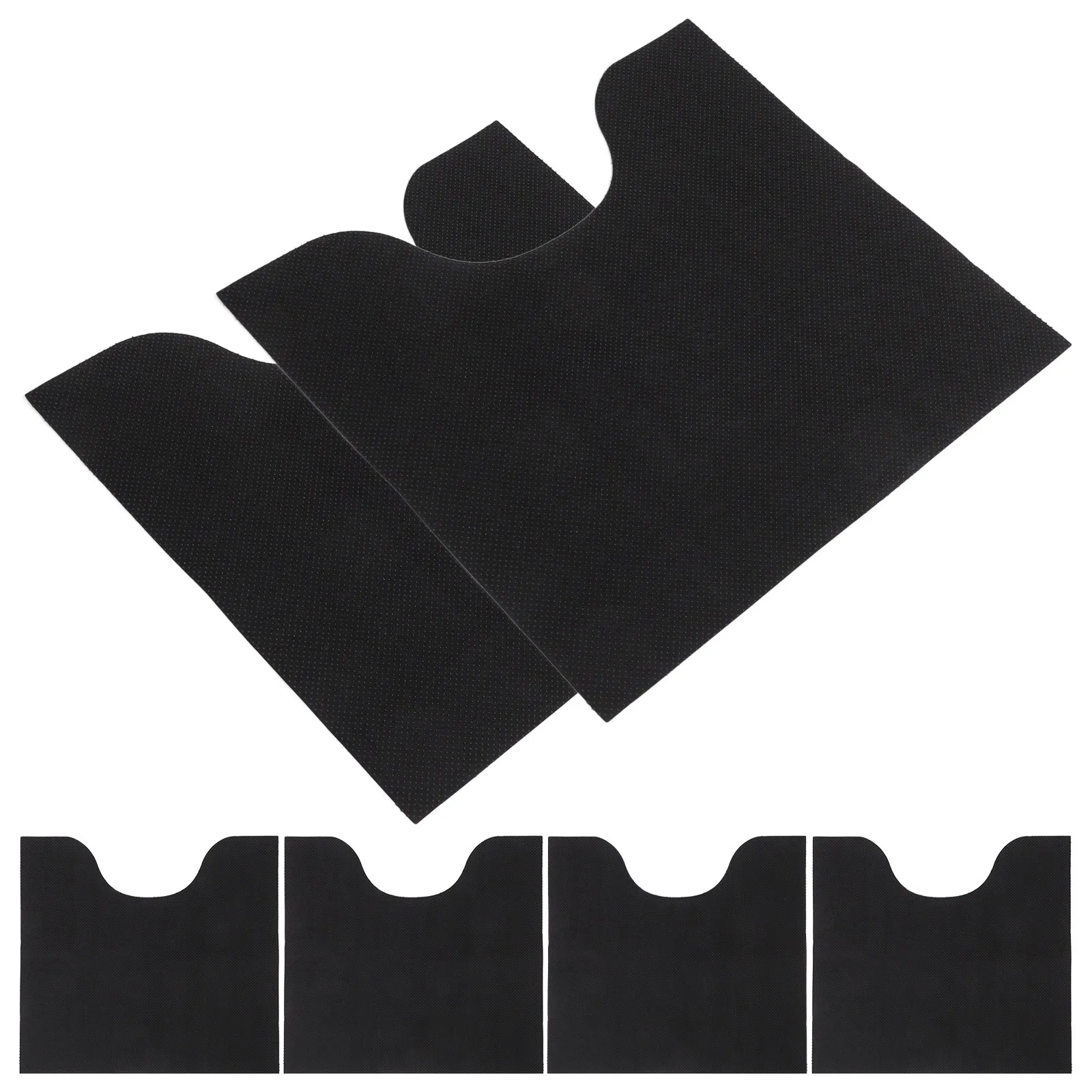 6-個-u-字型トイレトレーニングマット滑り止めバスルームフロアラグトイレトレーニング必需品洗える吸収性幼児ベビーパッド