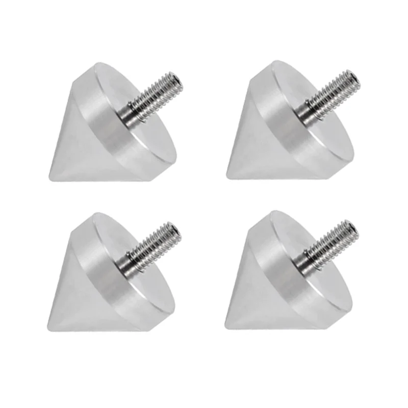 ABMF-4PCS Speaker Stand Feet Foot Cone Floor Foot Nail Isolation M10 For Enhanced Audio Performance Nail Isolation Spikes