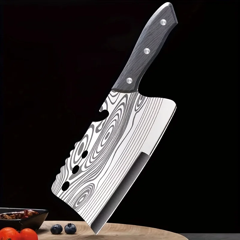 PLYS-Vegetable knife household slicing knife machete chef special chopping dual-use knife kitchen sharp knives