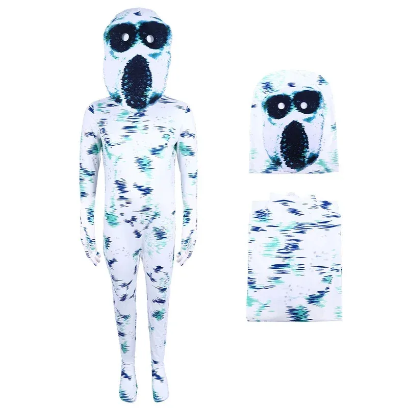 111 www Screech Cosplay Seek Doors niños máscara de un solo ojo traje mono monstruo Jumbo Horror disfraz de Halloween aterrador