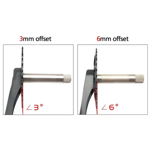 Imagen 2 del producto Plato de montaje directo MTB para sram NX XX XO anillo de cadena de 3 pernos 0mm 3mm 6mm offset 30t 32t 34t 36t 38t 9 10 11 bandeja de 12 velocidades