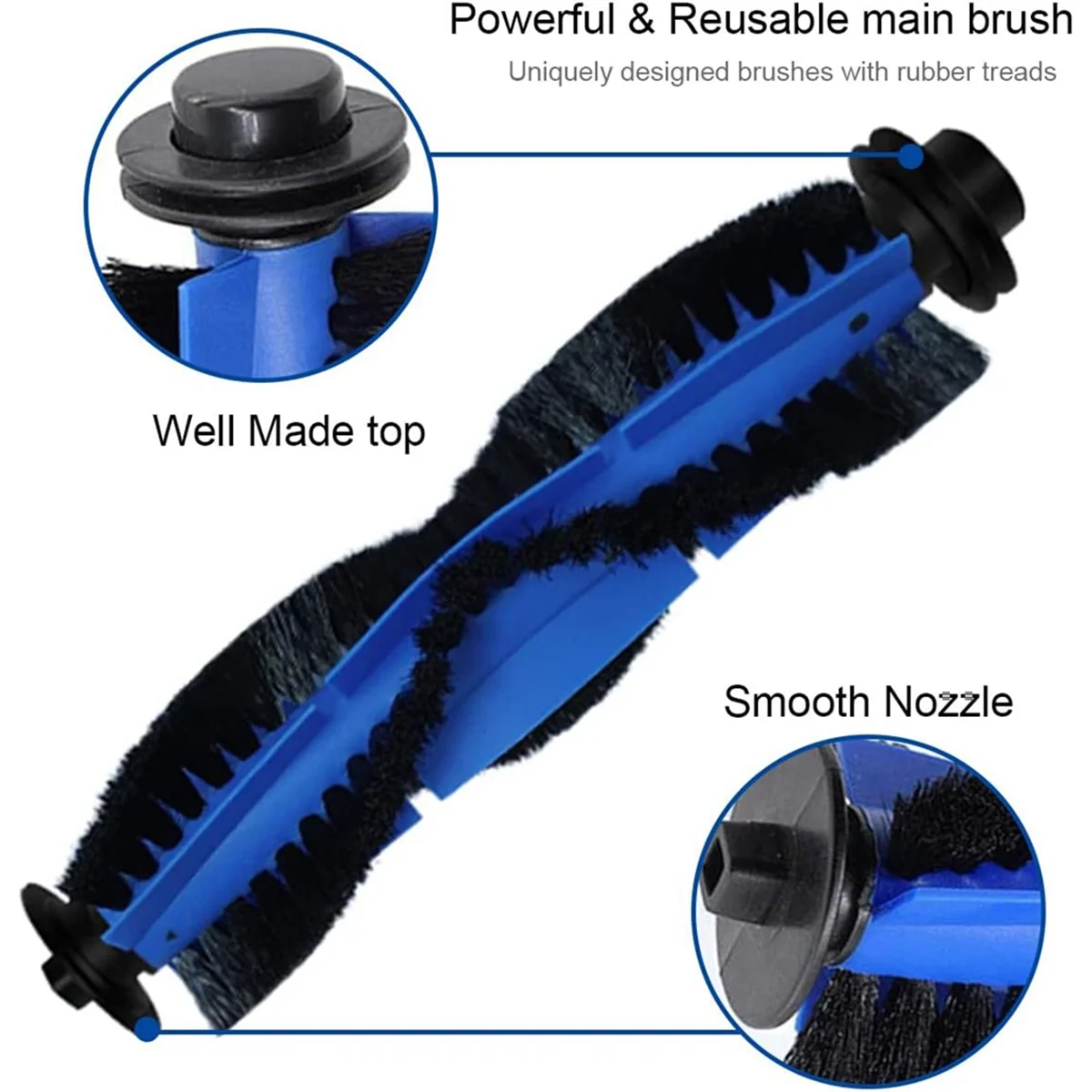 850T용 FZFZ, D5s Pro용, D5s Pro+용, S1 진공 청소기 메인 사이드 브러시 Hepa 필터용