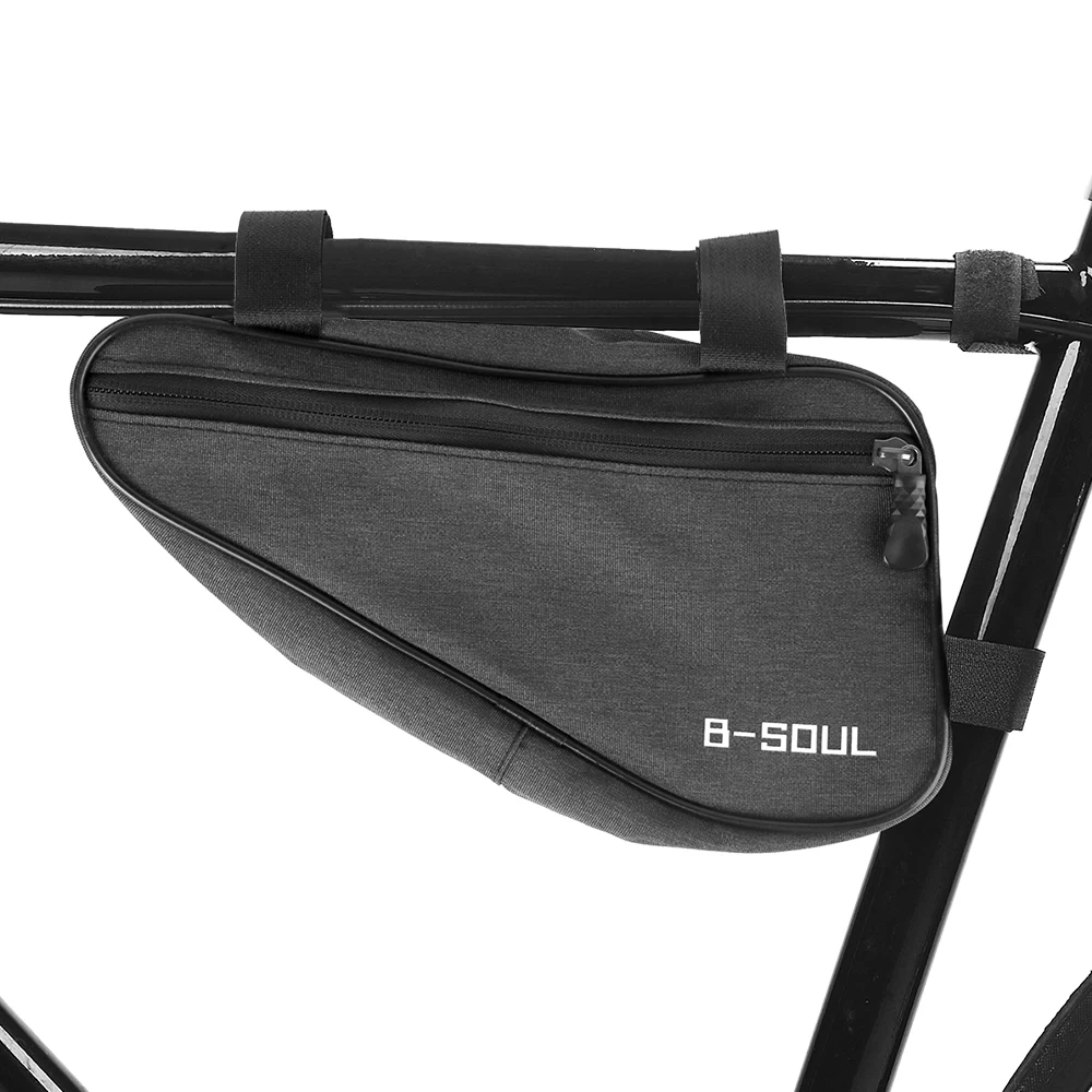 Frame Holder Mountain Bike Triangle Pouch Front Tube Frame Bag Bike Bicycle Bag Waterproof Triangle Bike Bag 1.5L image 6