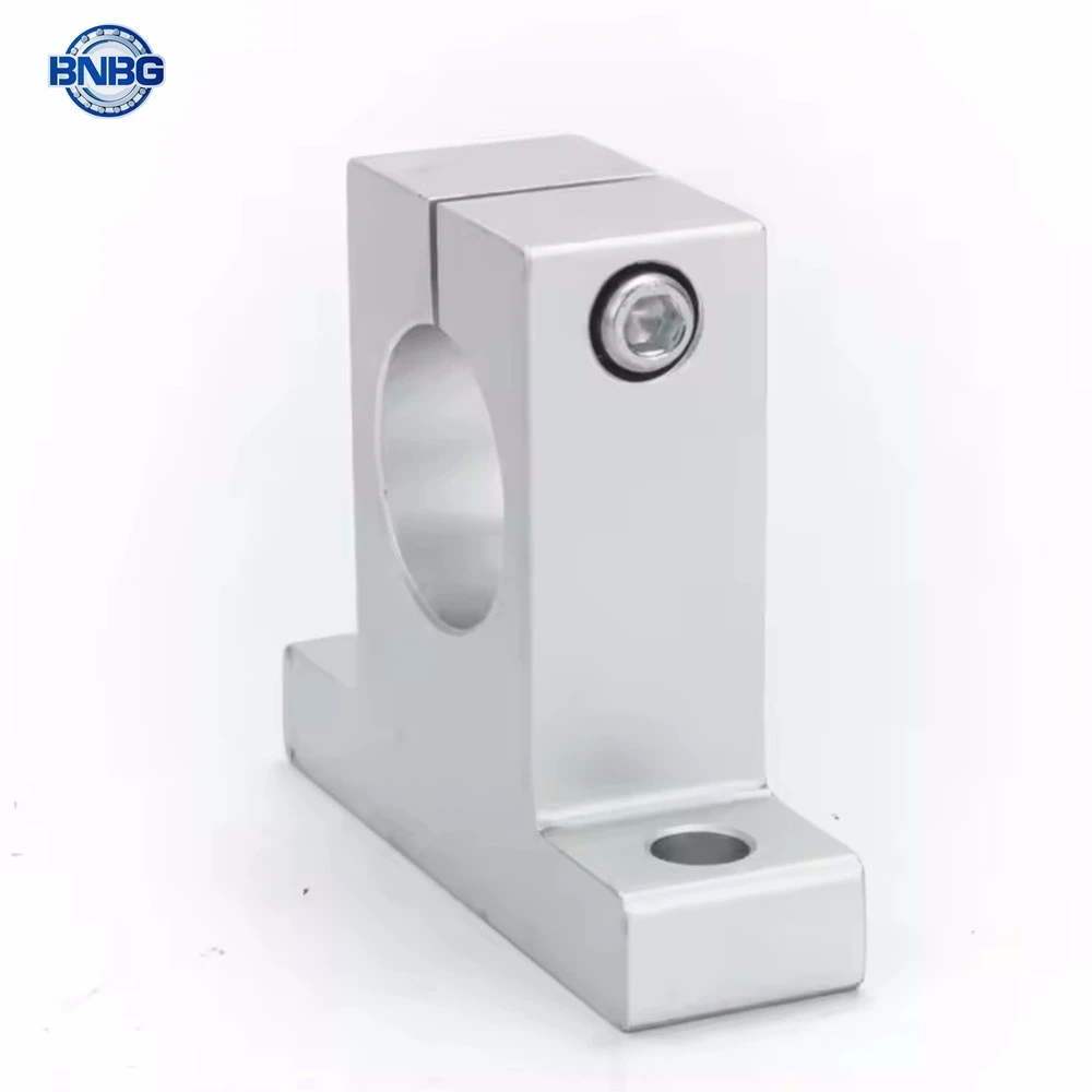 1pc Linear Optical Axis SK Vertical Support Aluminum Alloy Bearing Frame Polished Rod Holder SK 8mm to 60mm