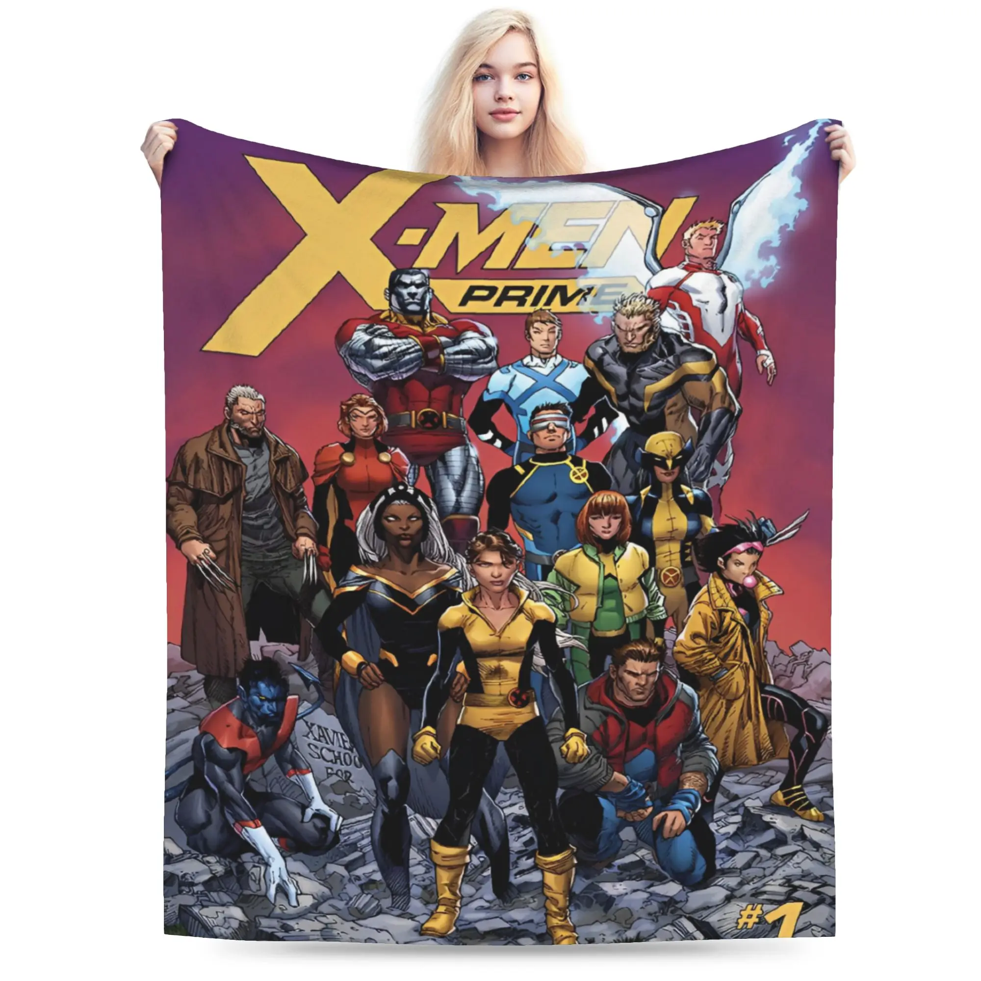 

Удобное одеяло X man X-MAN Marvel Hero, аксессуары, постельные принадлежности, декоративное одеяло, супер мягкий флис для спальни