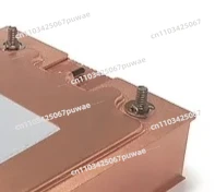 1U Pure Copper CPU Radiator With VC Board Support AM4 AM5 Size 1108026.9mm