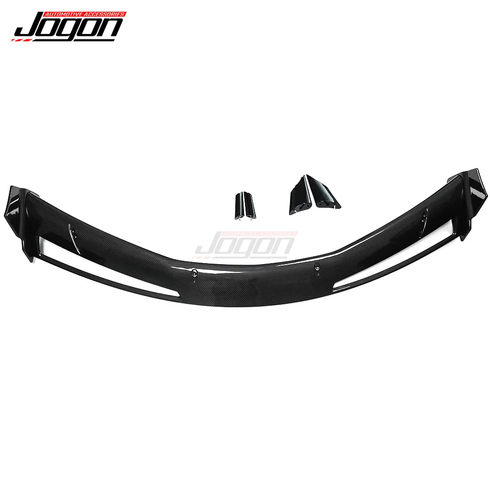 For Corvette C8 Stingray Z06 2020-2023 Car Styling Exterior Rear Trunk Boot Bumper Tail Wing Spoiler Lip Cover Trim Accessories