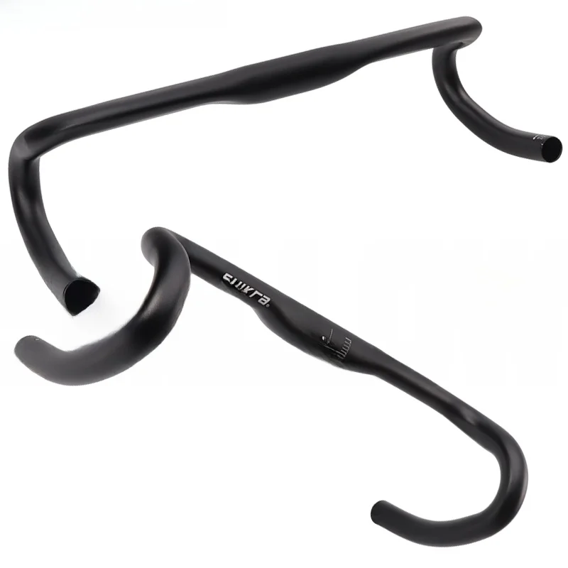 

Ultra-Light Aluminum Alloy Road Bike Bent Handlebar Bicycle BT Tube Racing Accories Single Speed Bike Wind Tunnel Handlebar