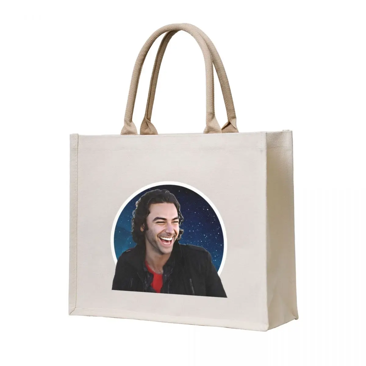 

Aidan Turner Tote Bag Big bag women handbag tote bag canvas