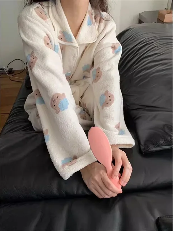 set-di-pigiami-morbidi-con-stampa-animalier-dongda-gate-26-abbigliamento-da-casa-autunno-inverno-stile-coreano-maniche-lunghe-set-termico-caldo-per-casa