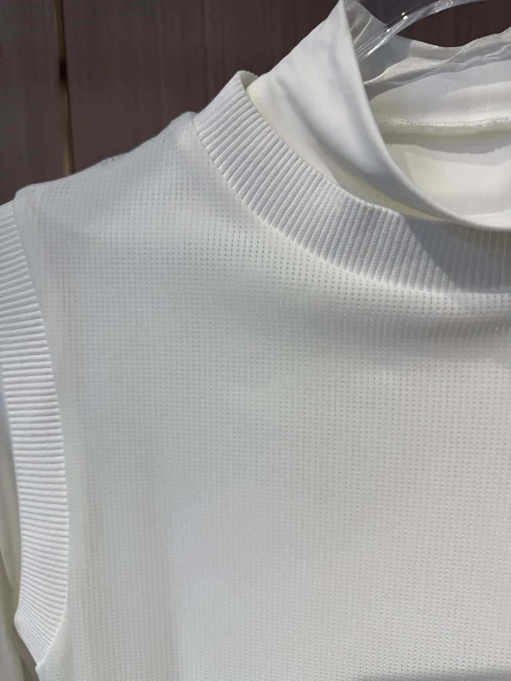 PL Sonnenschutz Golf-Oberteil für Damen, langärmelige Hemden aus Eisseide, elastische, schnell trocknende Hemden, Damenrock mit hoher Taille, Golf-Tennis-Skorts – Detail 19