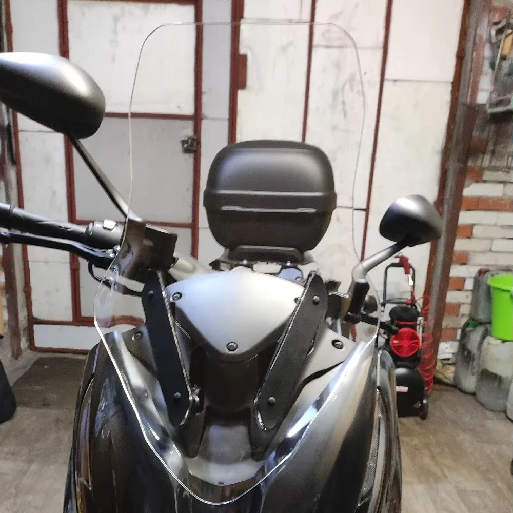 

For Zontes 125d Windscreen Windshield 150D 350D Wind Deflector Heightening Screen Motorcycle Accessories 150 350 D ZT150D ZT350D