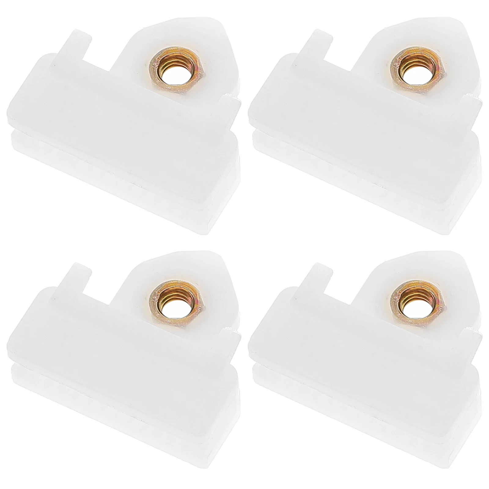 

4 Pcs Window Glass Clips Retainer Channel Front Door Tray Adjustable Function Easy Installation Car Interior Parts