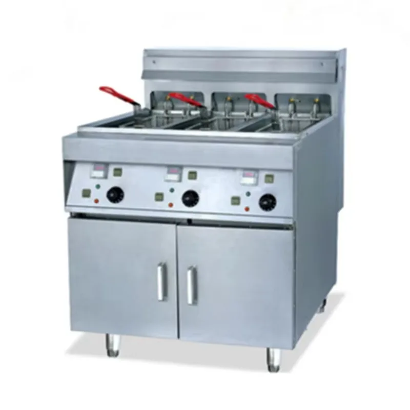 

【Best-selling】Electric 2 Tank 4 Baskets Chicken/Potato Fryer